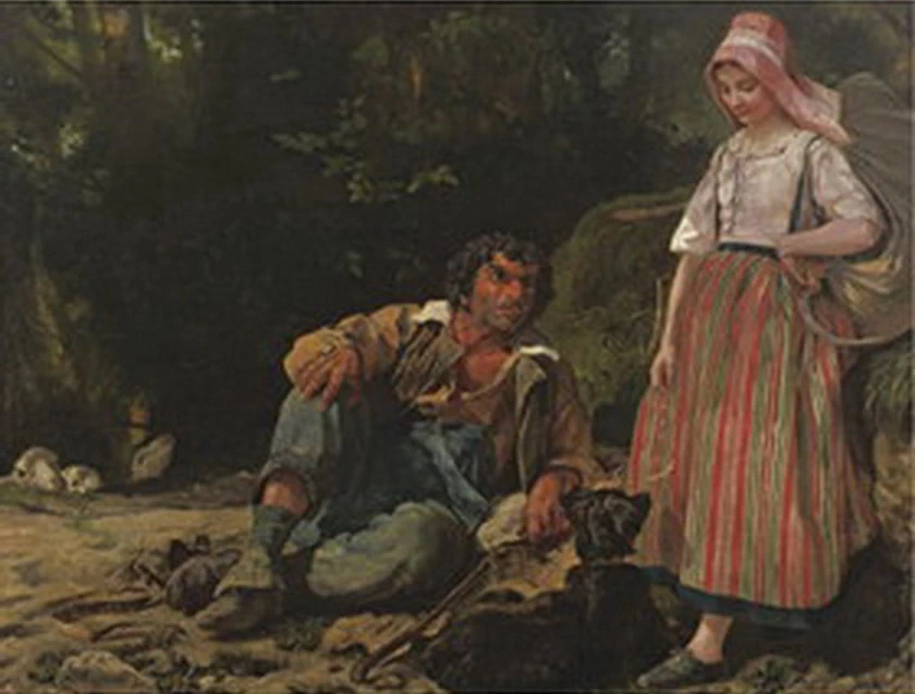 Pastori in paesaggio